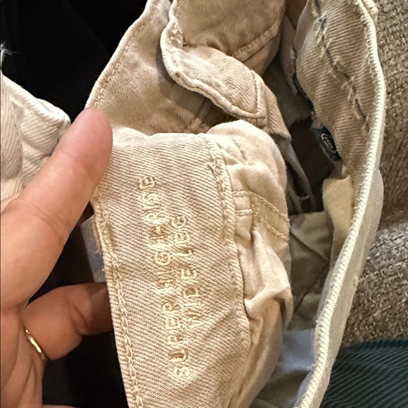 American Eagle Outfitters Beige Wide-Leg Pants - Picture 4 of 4